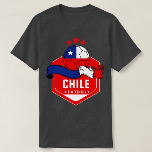 チリフットボール1 Tシャツ (デザイン正面)