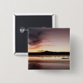 チリフラミンゴ 缶バッジ (正面&裏面)