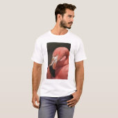 チリフラミンゴ, Phoenicopterus chilensis Tシャツ (正面フル)