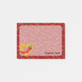 チリペッパーと炎ハート ポストイット (正面)