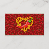 チリペッパーと炎ハート 名刺 (裏面)