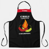 チリペッパーのエプロン、チリ調理師オフChampion エプロン (正面)
