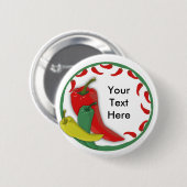 チリペッパーのグループの円Frame3 缶バッジ (正面&裏面)