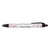 チリペッパーのペン 黒ボールペン (トップ)