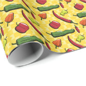 チリペッパーの世界を包む紙 ラッピングペーパー (ロールコーナー)