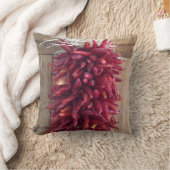 チリペッパーの枕 クッション (ブランケット)