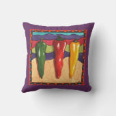 チリペッパーの枕 クッション (裏面)