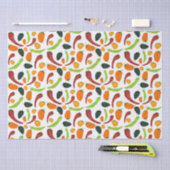 チリペッパーズサウスウェストスパイシーペッパーチリ調理師 薄葉紙 (クラフト)