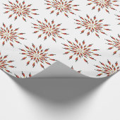 チリペッパーズマンダラアート ラッピングペーパー (角)