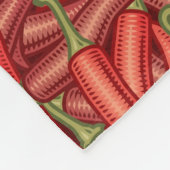 チリペッパーズ フリースブランケット (角)