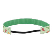 チリペッパーパターン アスレチックヘッドバンド (裏面)