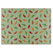 チリペッパーパターン カッティングボード (正面)