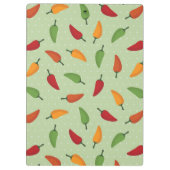 チリペッパーパターン クリップボード (裏面)