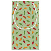 チリペッパーパターン スモールペーパーバッグ (裏面)