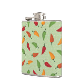 チリペッパーパターン フラスク (左)