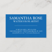 チリペッパー名刺またはママカード 名刺 (裏面)