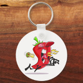 チリペッパー呼吸火キーチェーン キーホルダー