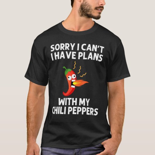 チリペッパー女男性へ性スパイシーHabanero Chile Tシャツ (正面)
