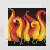 チリペッパー招待状 招待状 (正面/裏面)