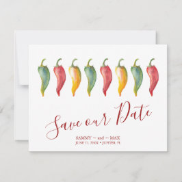 チリペッパー・セーブ・ザ・デート セーブザデート