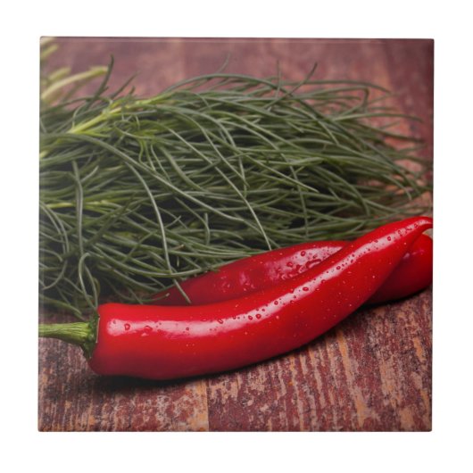 チリペッパー タイル (正面)