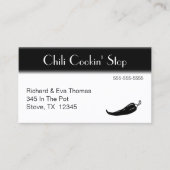 チリペッパー・ビジネス・カード 名刺 (正面)