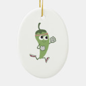 チリペッパー・ランナー セラミックオーナメント (裏面)