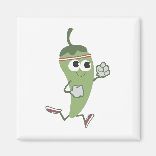 チリペッパー・ランナー マグネット (正面)