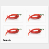 チリペッパー 長方形シール (シート)