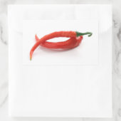 チリペッパー 長方形シール (バッグ)