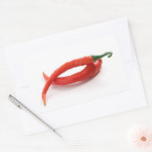 チリペッパー 長方形シール (封筒)
