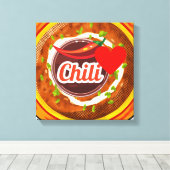 チリボウル キャンバスプリント (インサイチュ (ウッドフロア))