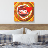 チリボウル キャンバスプリント (インサイチュ (寝室))