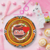 チリボウル ペーパープレート (パーティー)