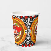 チリボウル 紙コップ (正面)