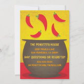 チリポット-調理師オフ招待状 招待状 (裏面)