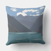 チリマウンテンズレイクランドスケープ クッション (裏面)