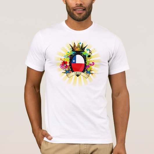 チリラテン系のOZ音楽Tシャツ Tシャツ (正面)