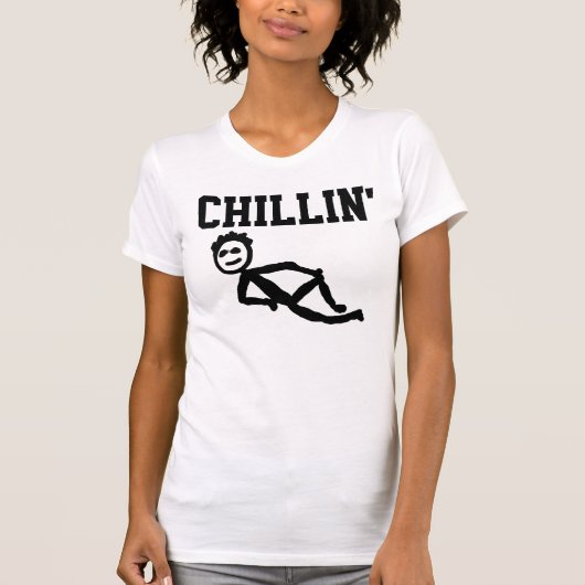 チリンおもしろいTシャツ Tシャツ (正面)