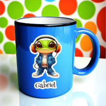 チリンのカエルのビニールパーソナライズされたシール