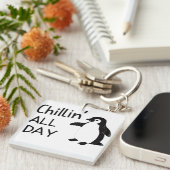 チリンオールデイペンギン キーホルダー (正面右)