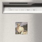 チリンガムの野牛（牛） マグネット (インサイチュ (食洗機))