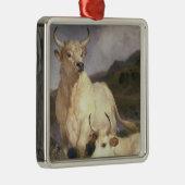 チリンガムの野牛（牛） メタルオーナメント (右)