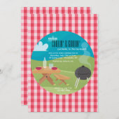 チリングとグリリン招待状 招待状 (正面/裏面)