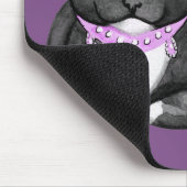 チリングタキシードキャットマウスパッド マウスパッド (コーナー)