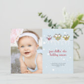 チリンフールズフォトホリデーカード シーズンカード (スタンド正面)