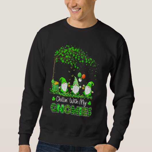 チリンマイグノミーSt patricks day格言シャム スウェットシャツ (正面)