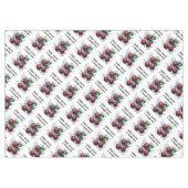 チリン、さくらんぼ'n'陽気な雰囲気モダン テーブルクロス (正面(横))