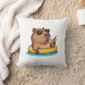 チリン・カピバラ クッション (ブランケット)