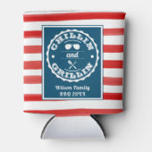 チリン&グリリンパトリオティックファミリー懇親会BBQ 缶クーラー (正面)